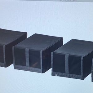 Shoe Organizer Box Set Of Four